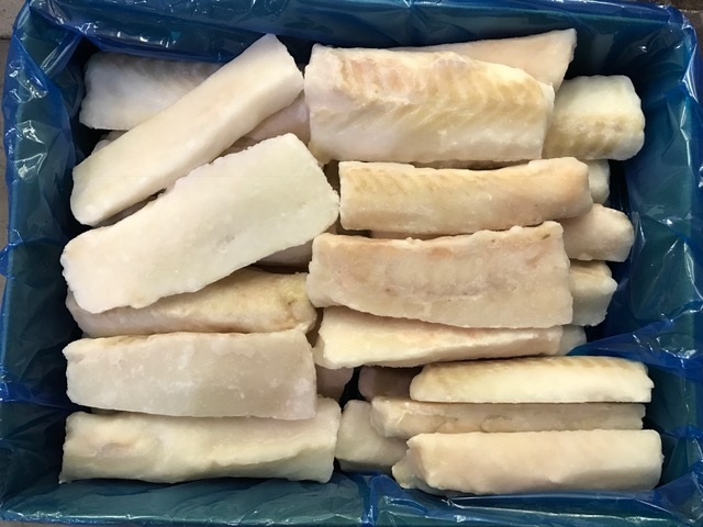 Frozen Seafood 5 Ounce Atlantic Cod Loin, 10 Pound.