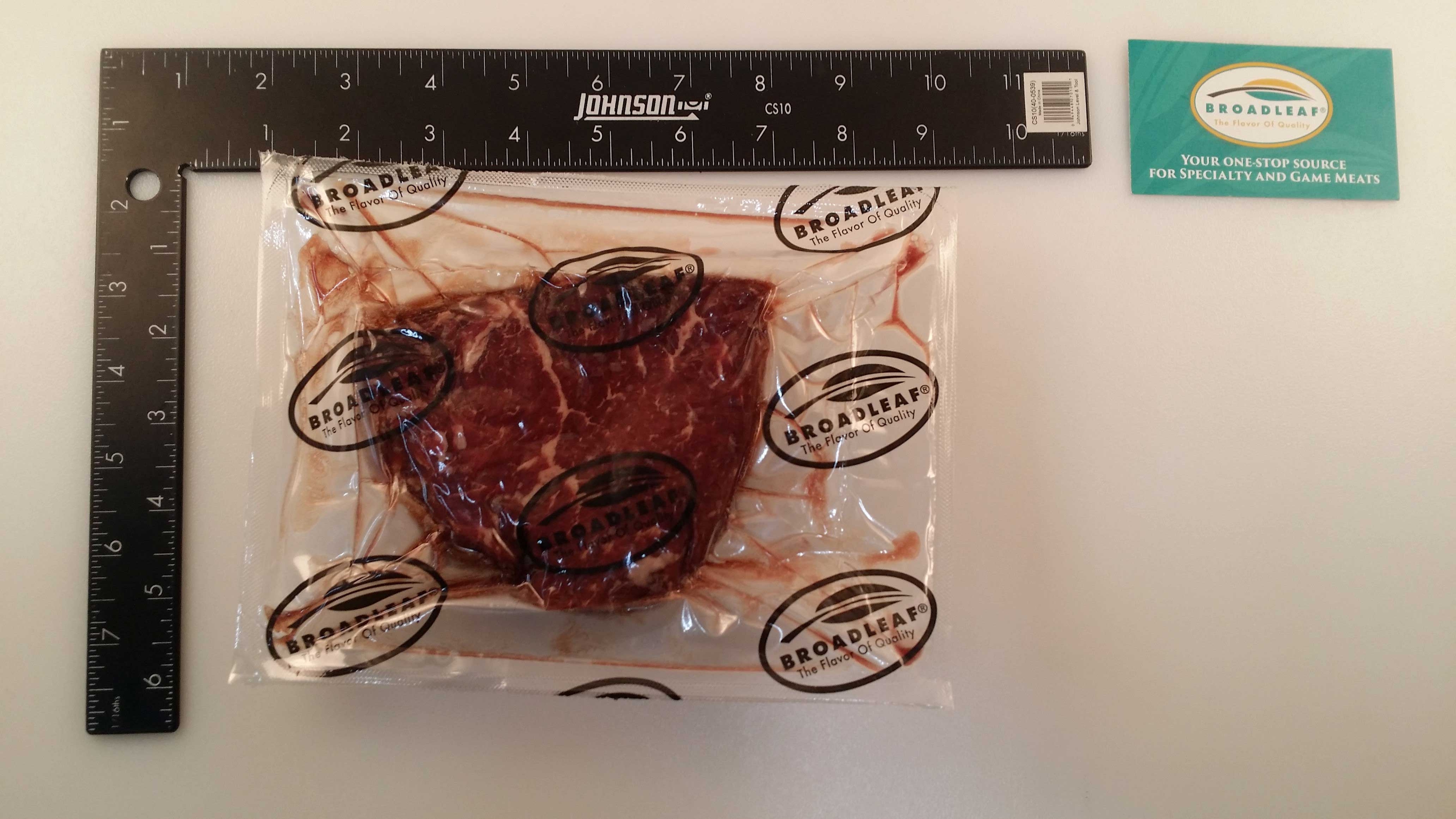 Greg Norman Top Sirloin Steak, 8 Ounce -- 15 per case.
