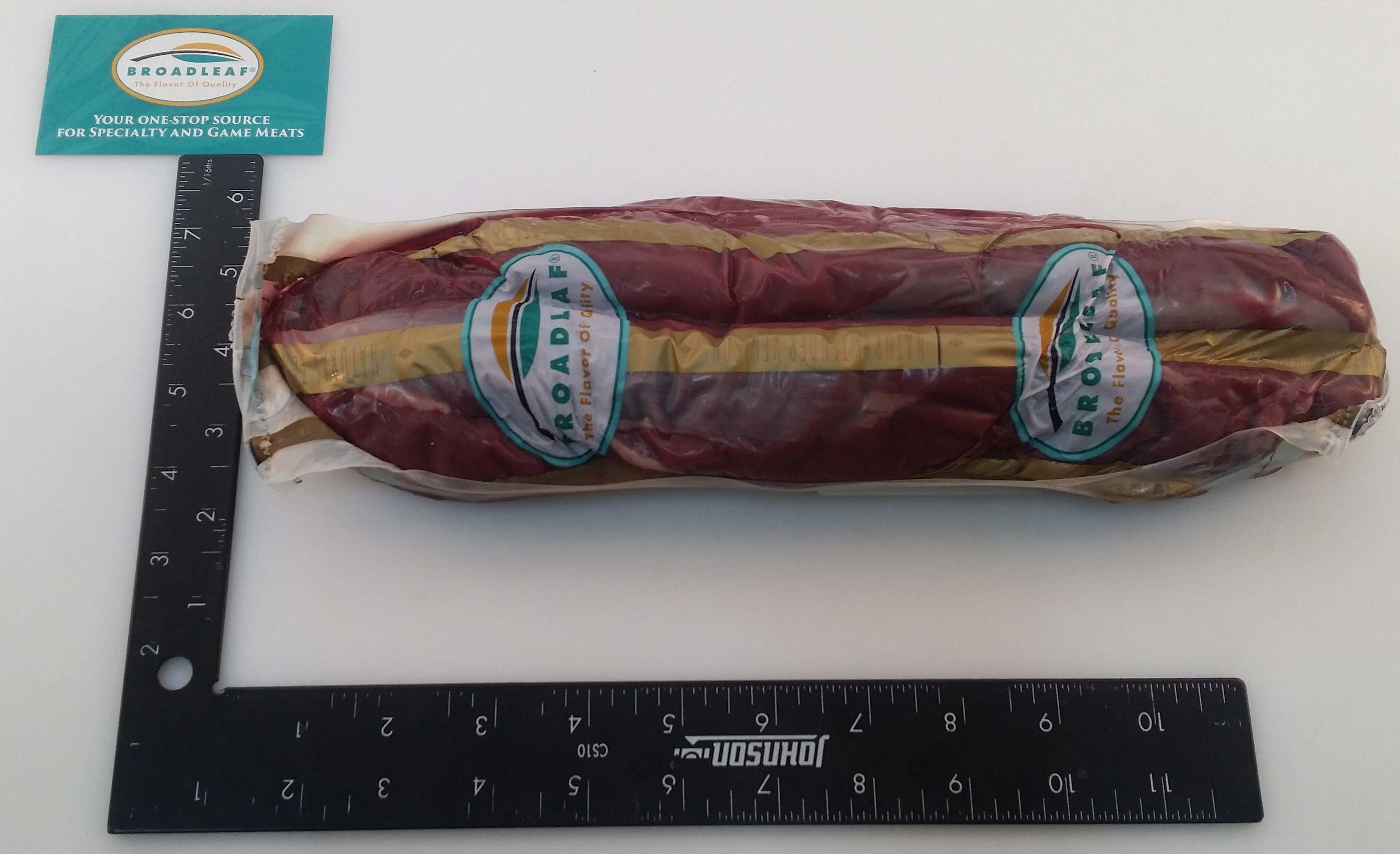Broadleaf Cervena Elk Tenderloin, 2 count per pack -- 5 per case