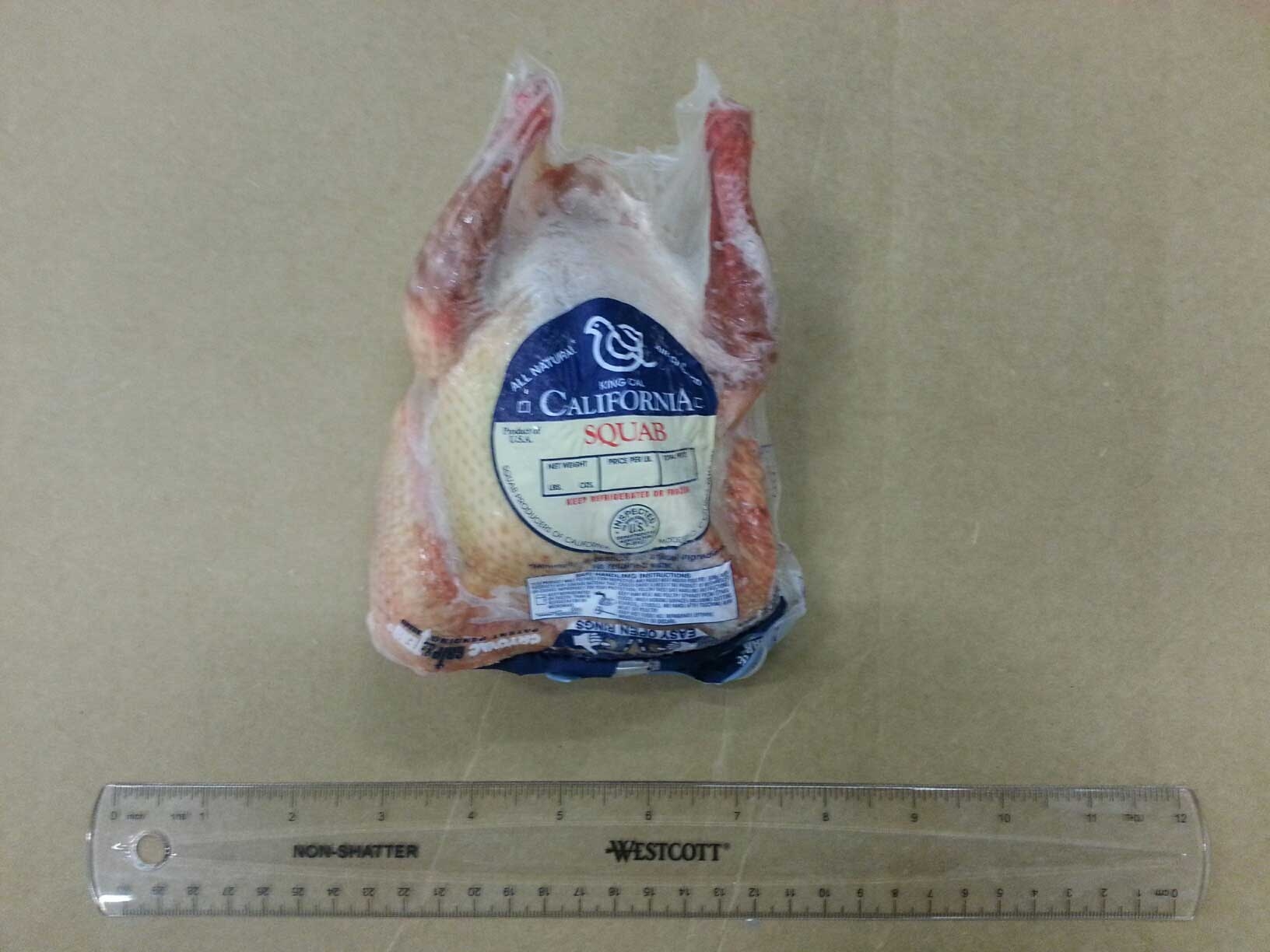 Squab Producers Of California Whole Squab -- 12 per case.