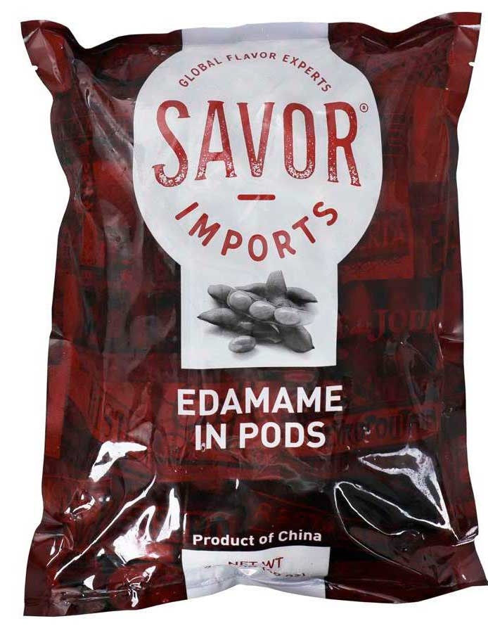 Savor Imports Edamame in Pods, 2.5 Pound -- 6 per case