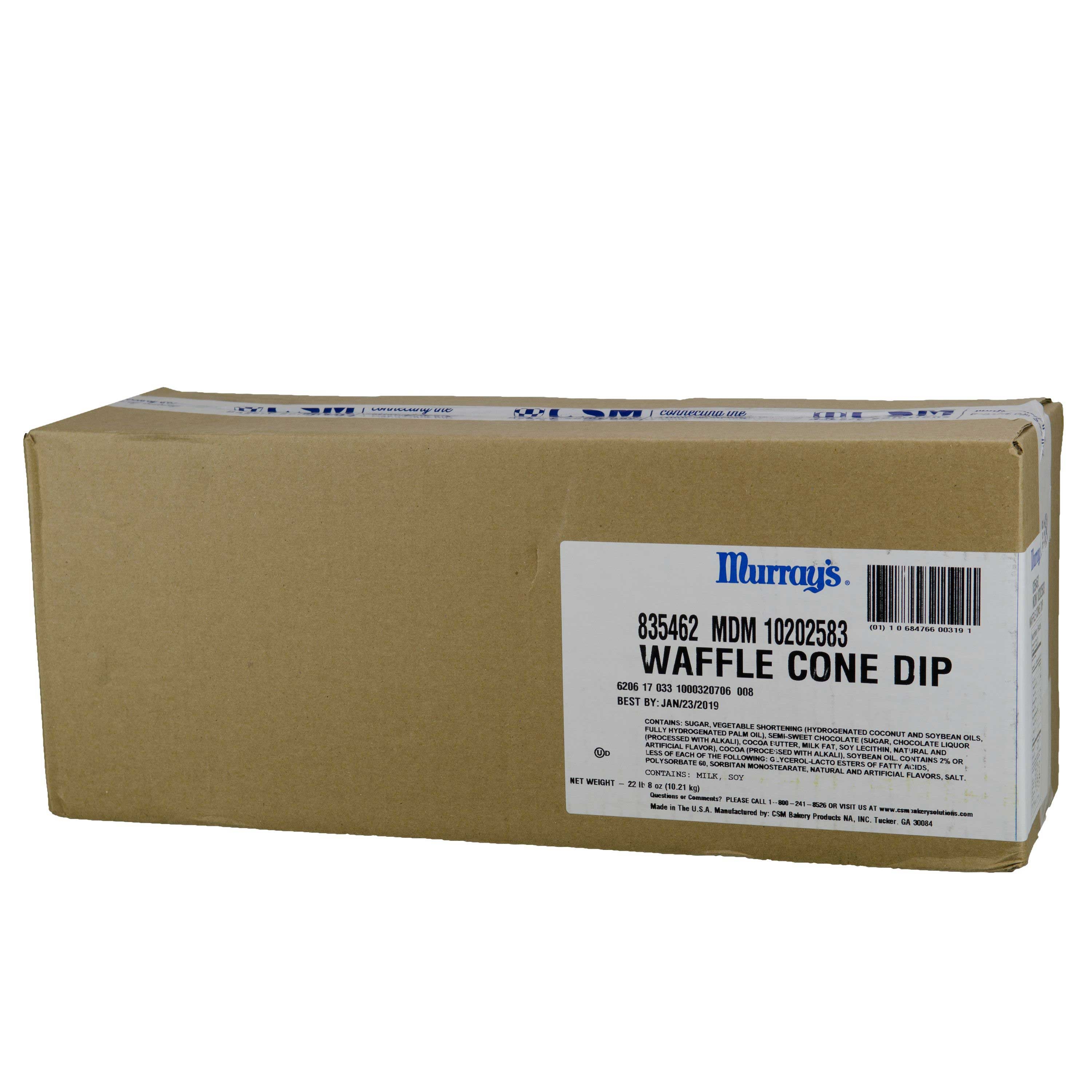 Murray Waffle Cone Dip, 7 pound 8 ounce can -- 3 per case.
