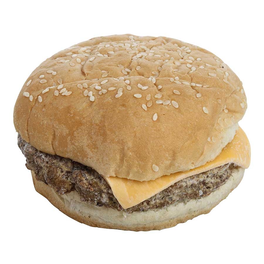 Day N Night Bites Angus Cheeseburger Sandwich, 5.25 Ounce -- 12 per case.