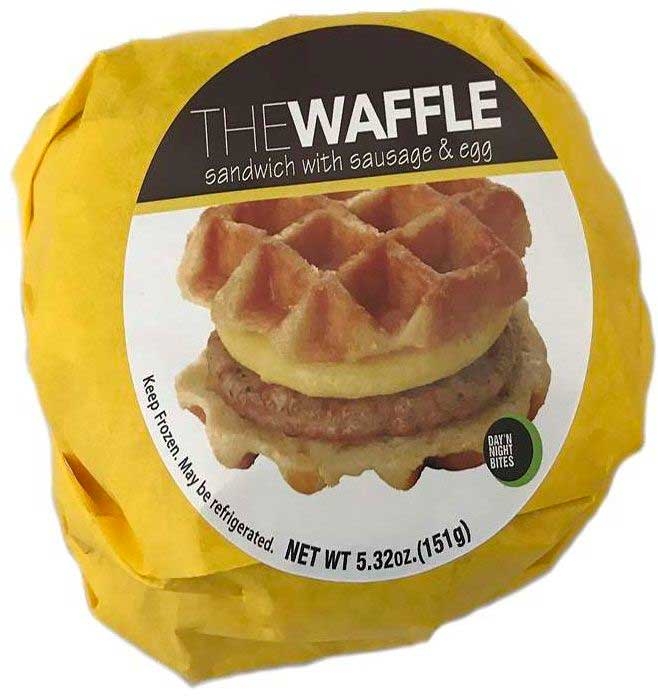 Day N Night Bites Waffle Sandwich, 5.32 Ounce -- 12 per case