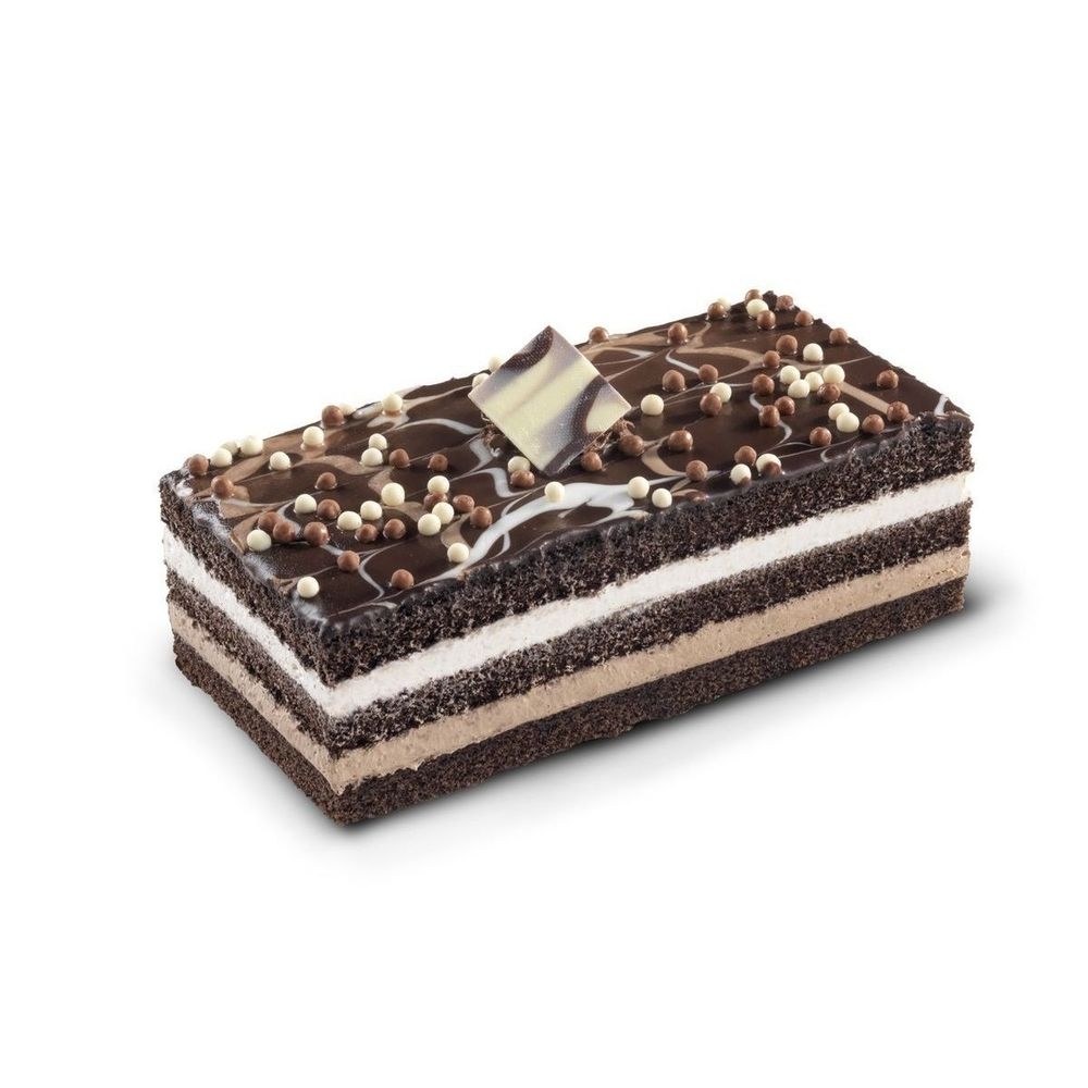 Kings Pastry Tuxedo Bar Cake, 12 x 4 inch -- 6 per case