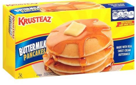 Krusteaz Buttermilk Pancake, 1.58 Ounce -- 144 Per Case