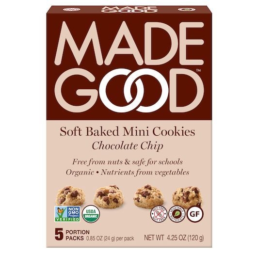 Madegood Chocolate Chip Cookie, 5 count -- 6 per case