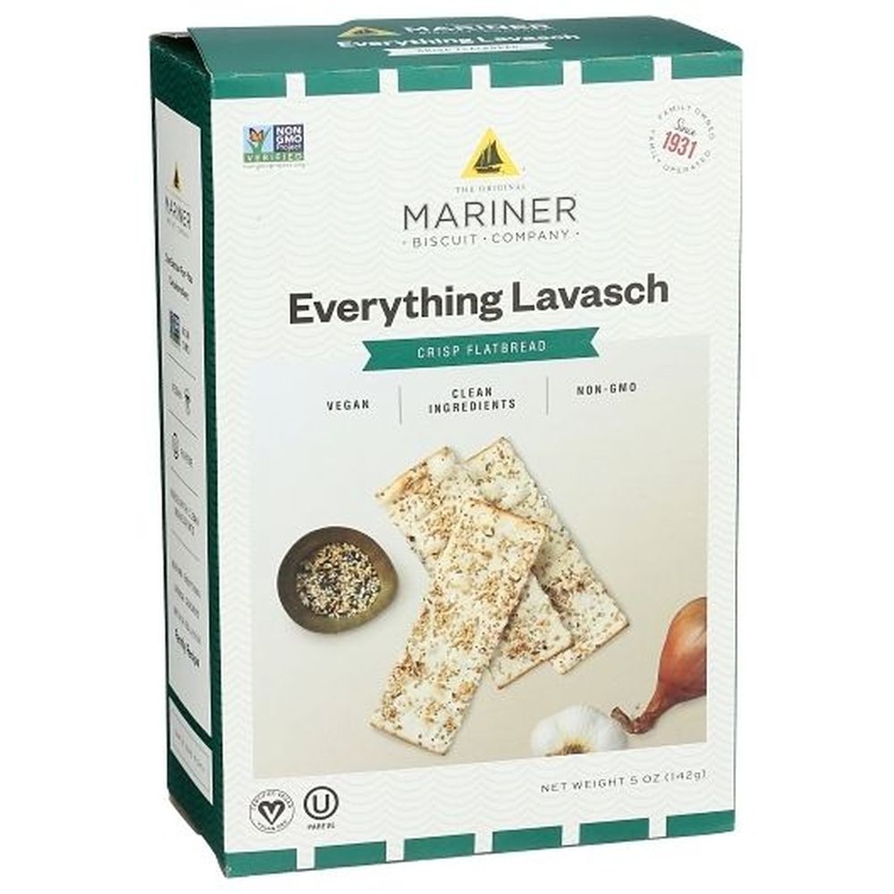 Mariner Everything Lavasch Crisp Flatbread, 5 Ounce - 12 per case