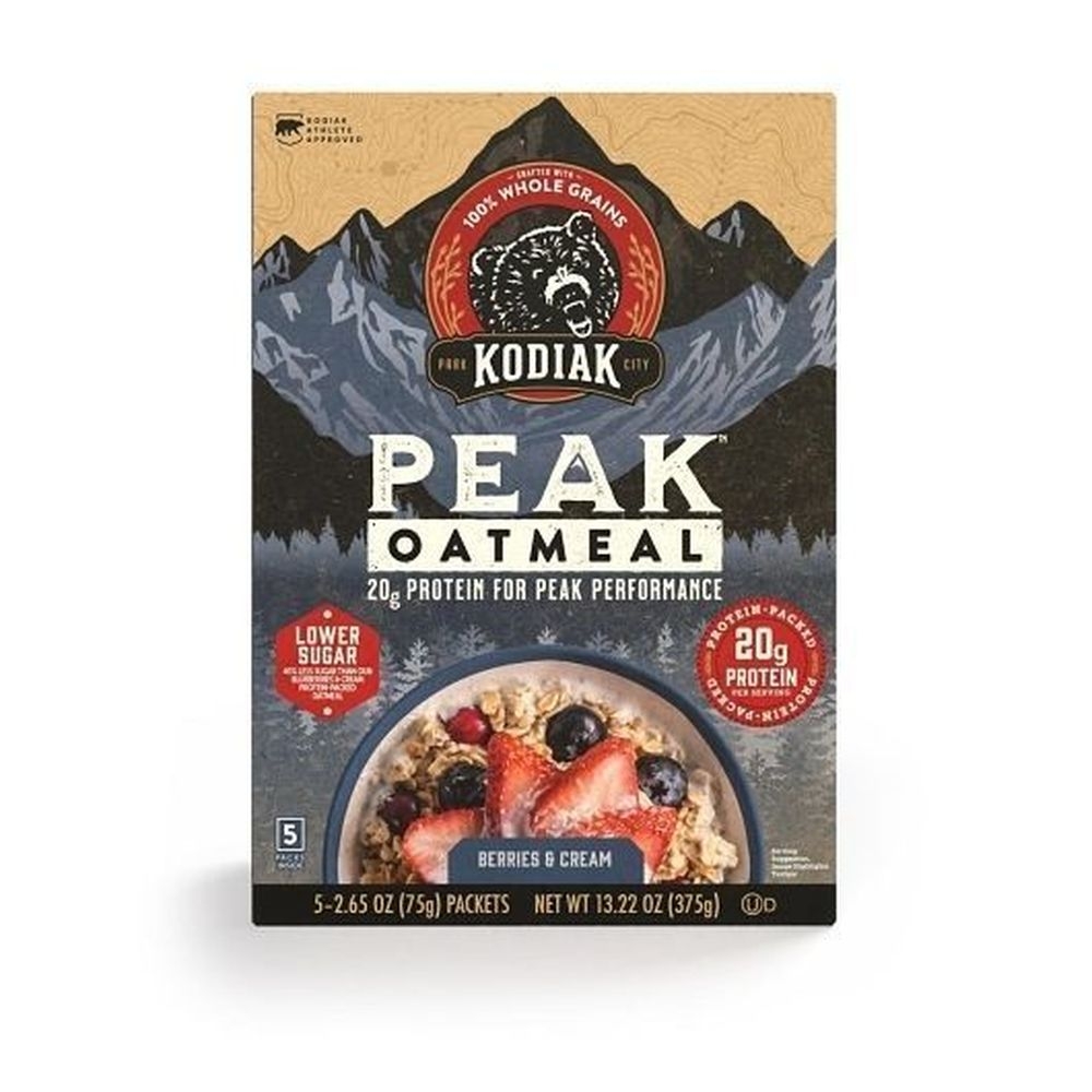 Kodiak Cakes Berries and Cream Power Up Peak Oatmeal, 10.58 Ounce -- 6 per case