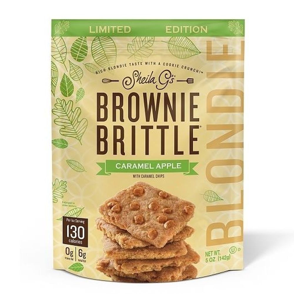 Sheila Gs Caramel Apple Blondie Brownie Brittle, 5 Ounce -- 6 per case