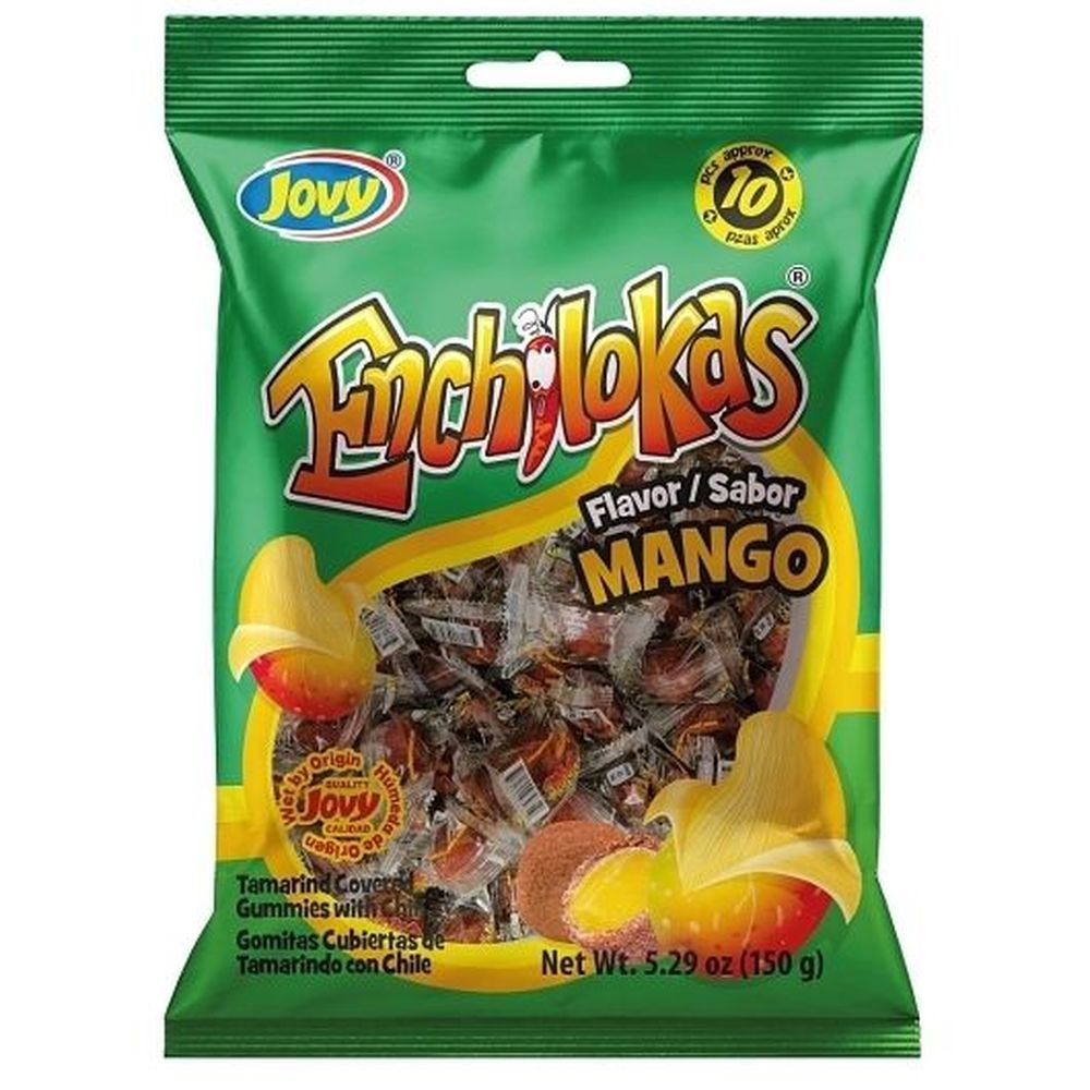 Jovy Enchilokas Mango Gummies, 5.29 Ounce -- 12 per case