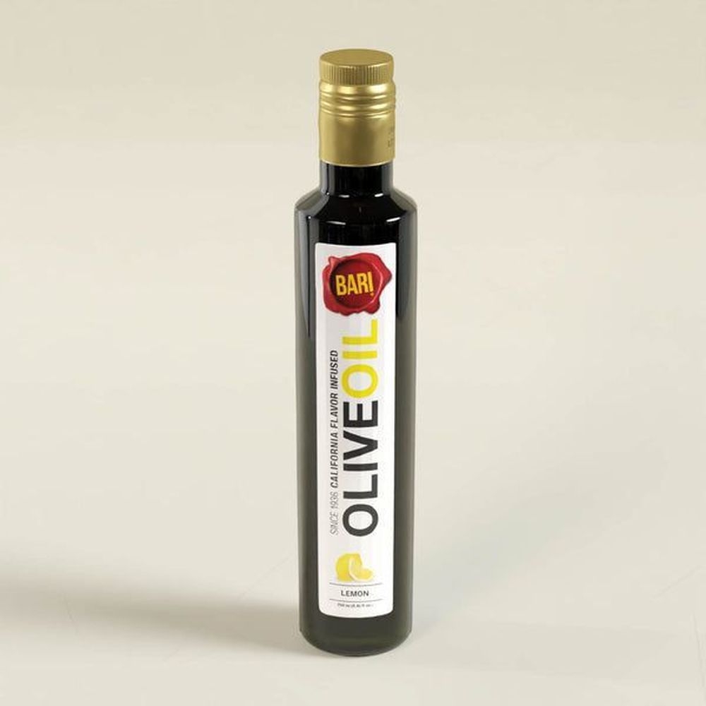 Bari Olive Oil Company Lemon Infused Olive Oil, 250 Milliliter - 6 per case