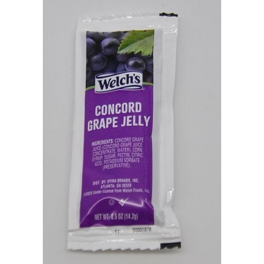 Welchs Concord Grape Jelly, 0.5 Ounce -- 200 per case