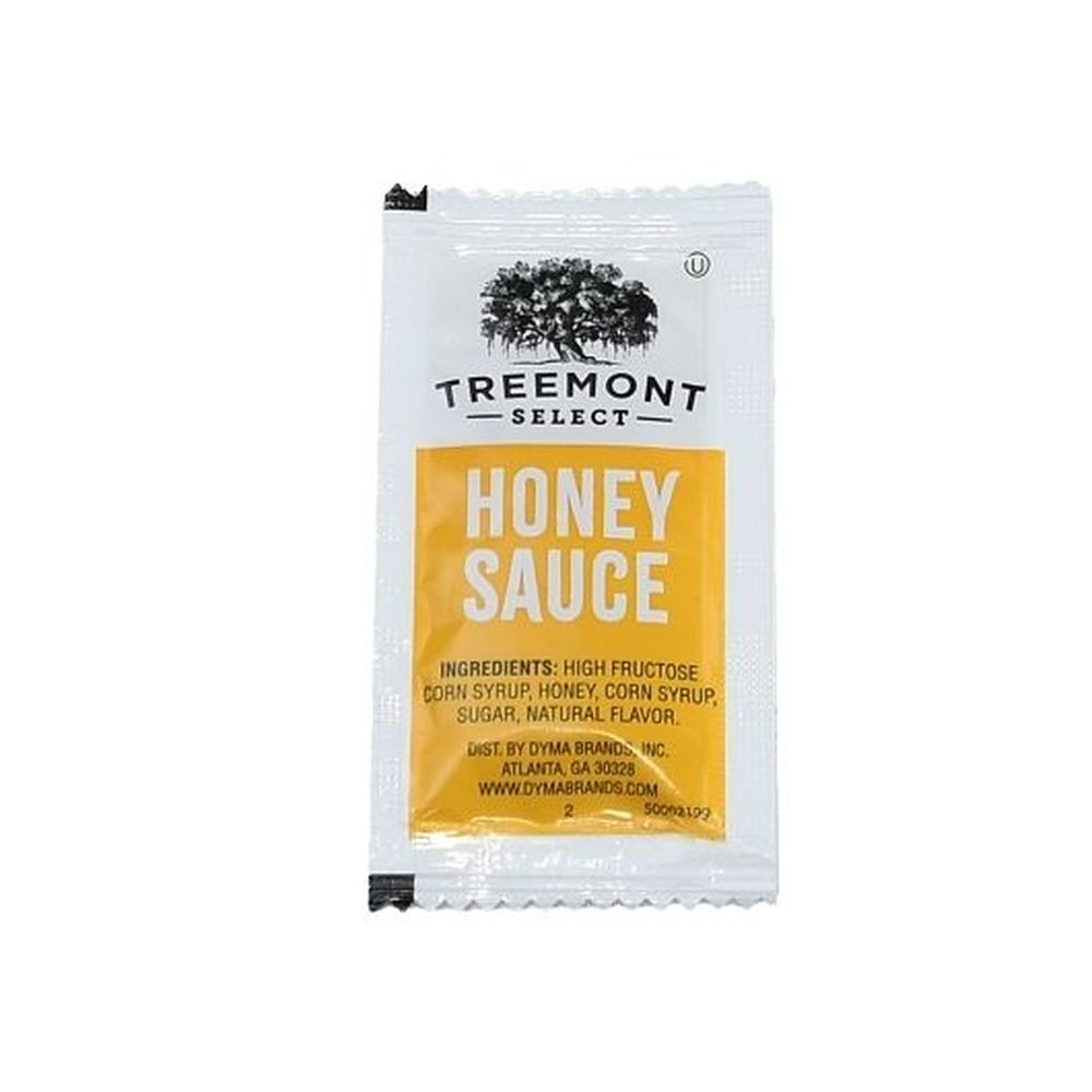 Treemont Select Honey Sauce, 7 Gram Pouch -- 200 per case
