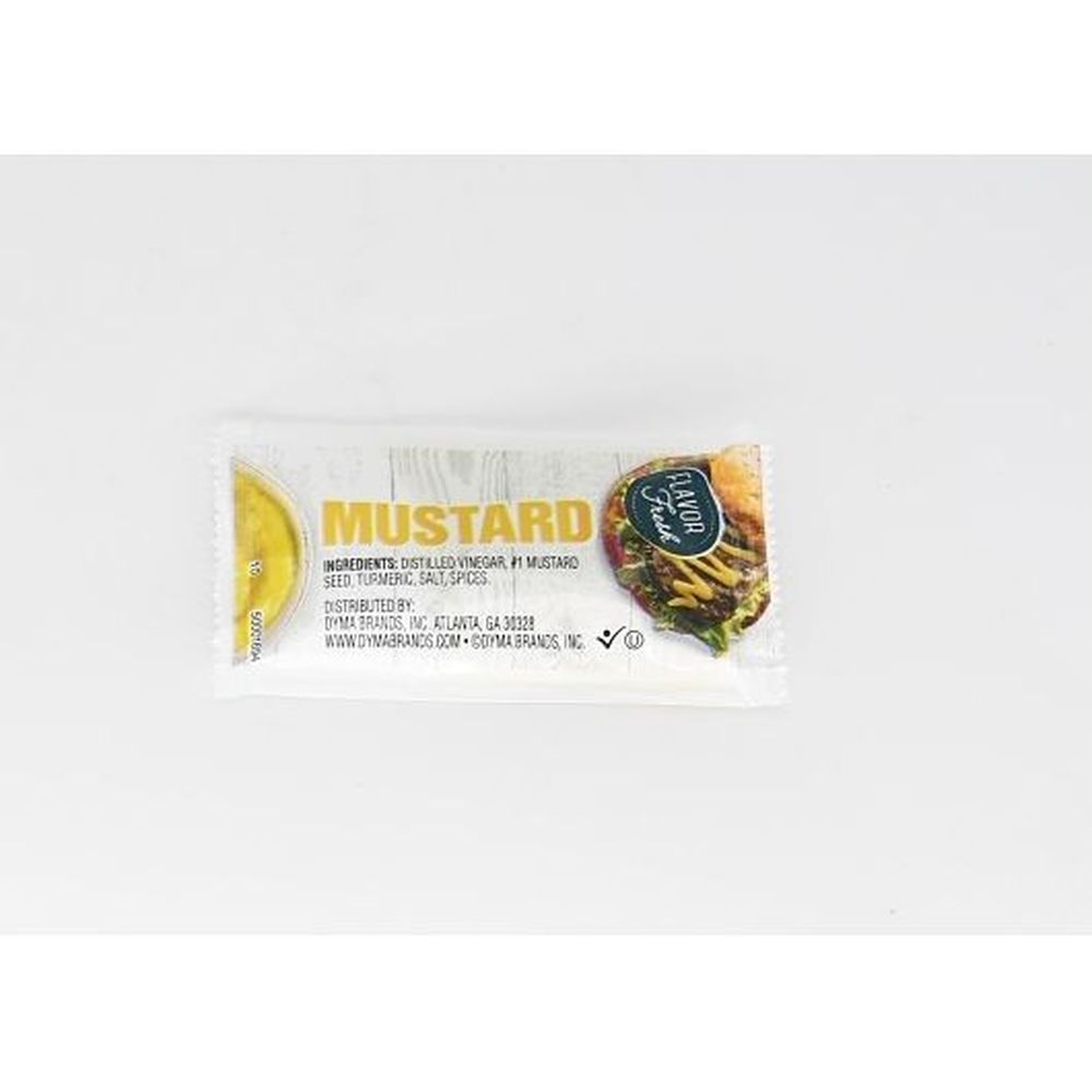 Flavor Fresh Low Sodium Mustard, 4.5 Gram -- 200 per case