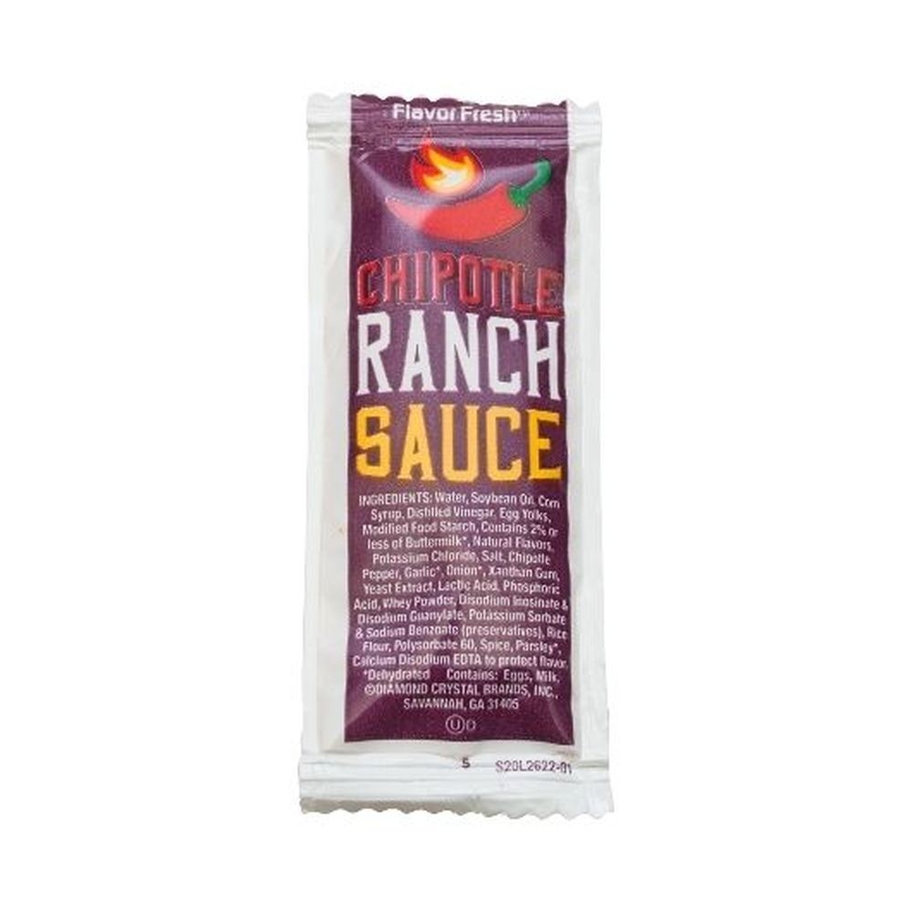 Flavor Fresh Chipotle Ranch Sauce, 12 Gram -- 200 per case