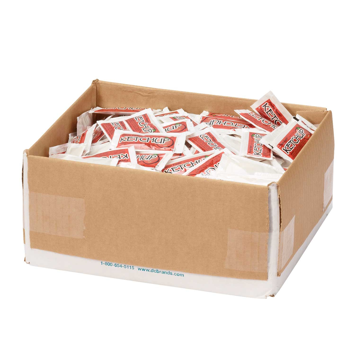 Flavor Fresh Ketchup Condiment Poly Pouch, 9 Gram -- 500 per case.