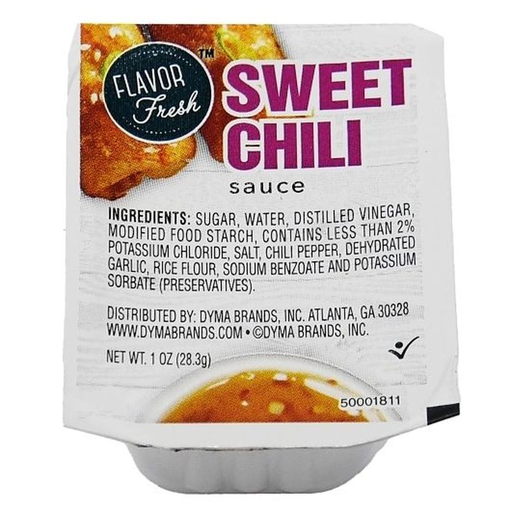 Flavor Fresh Sweet Chili Sauce, 1 Ounce Cup -- 100 per case