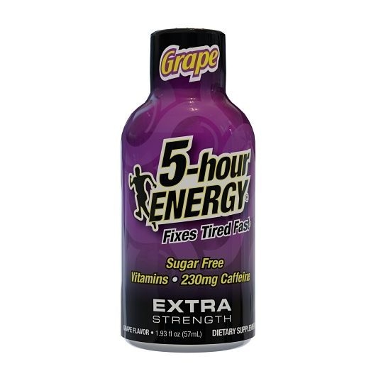 5-Hour Energy Regular Strength and Extra Strength Energy Shots - 3 Tier Rack, 36 count