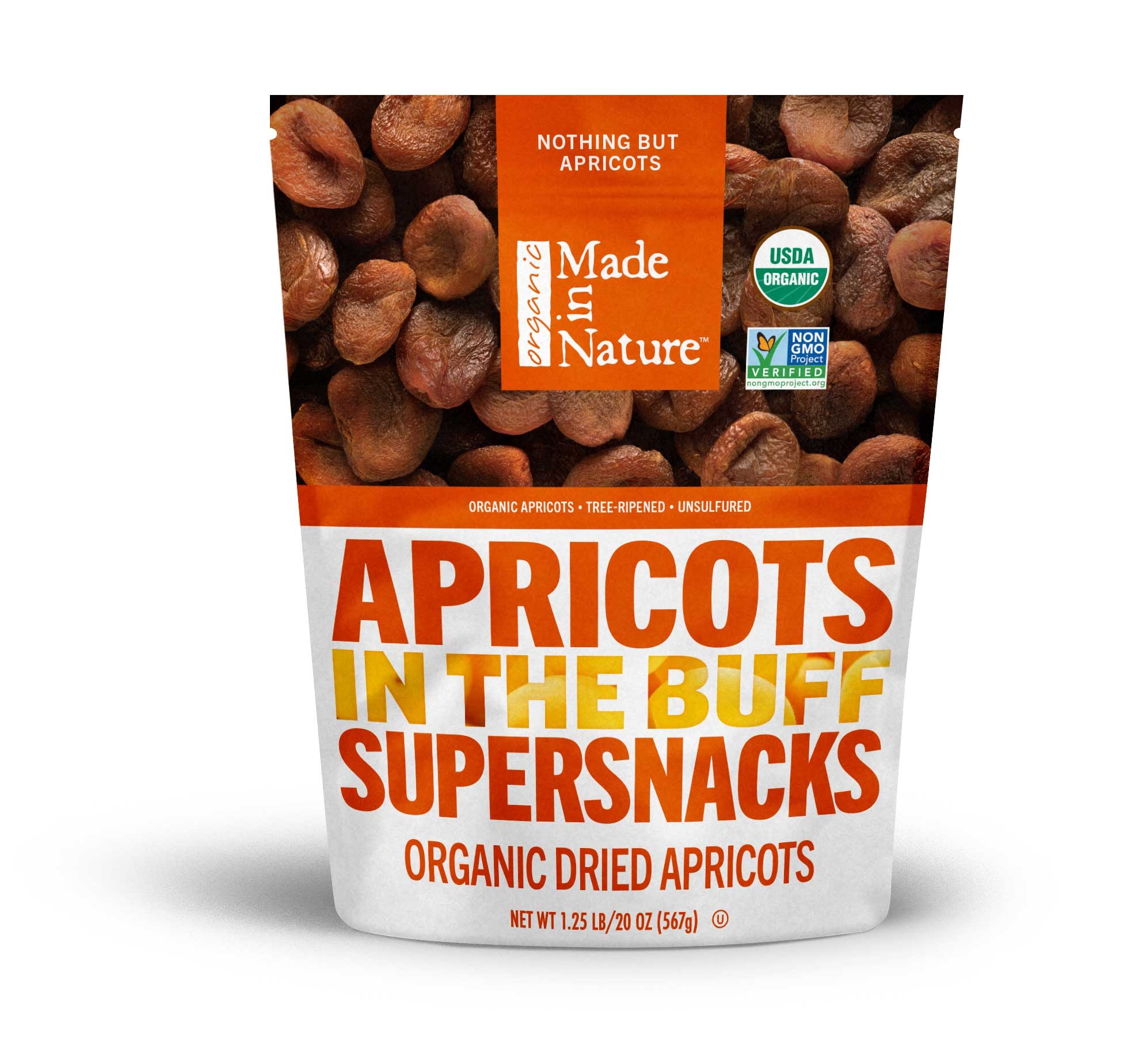 Made in Nature Organic Apricot -- 6 per case.