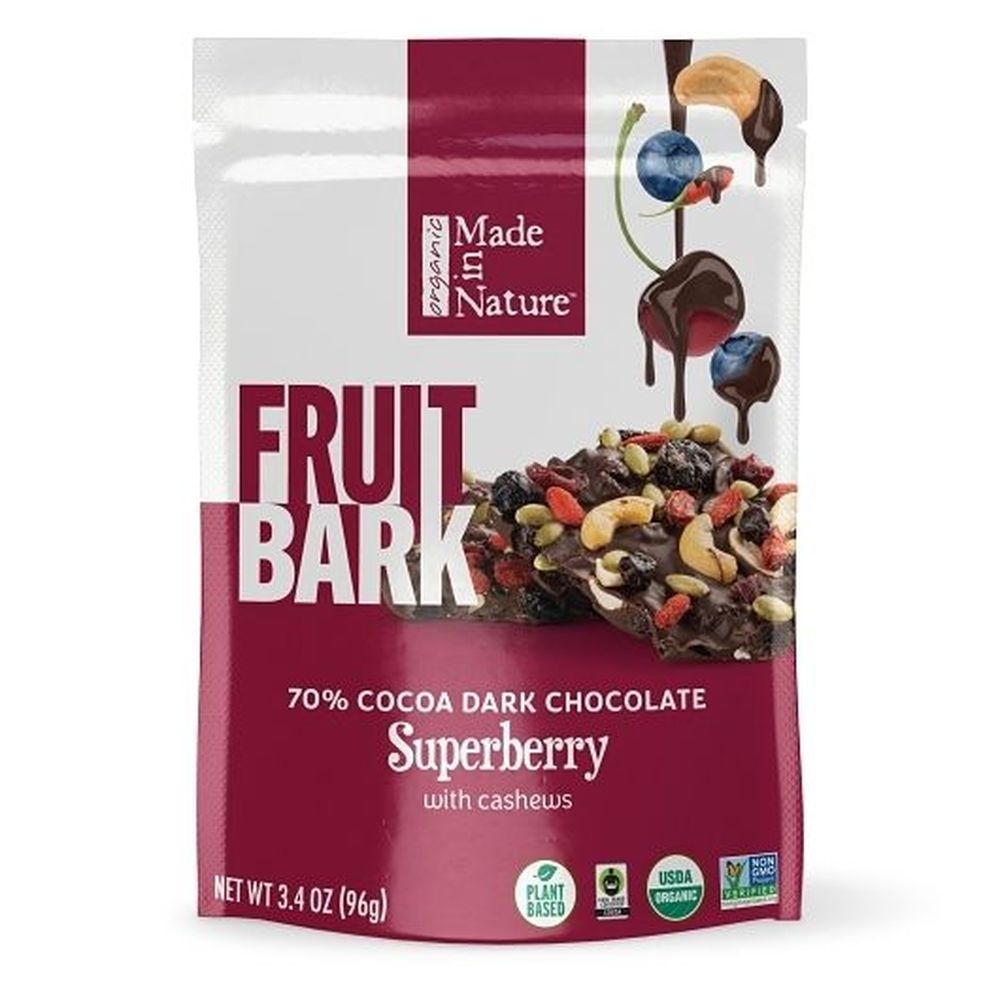 Made In Nature Superberry Fruit Bark, 3.4 Ounce -- 6 per case