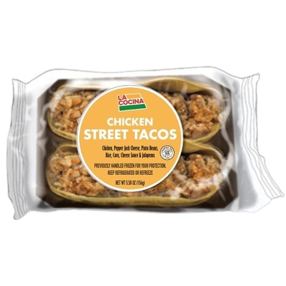 La Cocina Chicken Street Tacos, 5.5 Ounce -- 12 per case