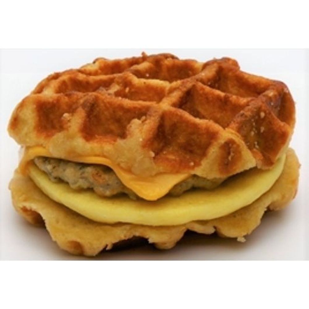 Timber Ridge Sausage Egg and Cheese Waffle, 5.8 Ounce - 12 per case