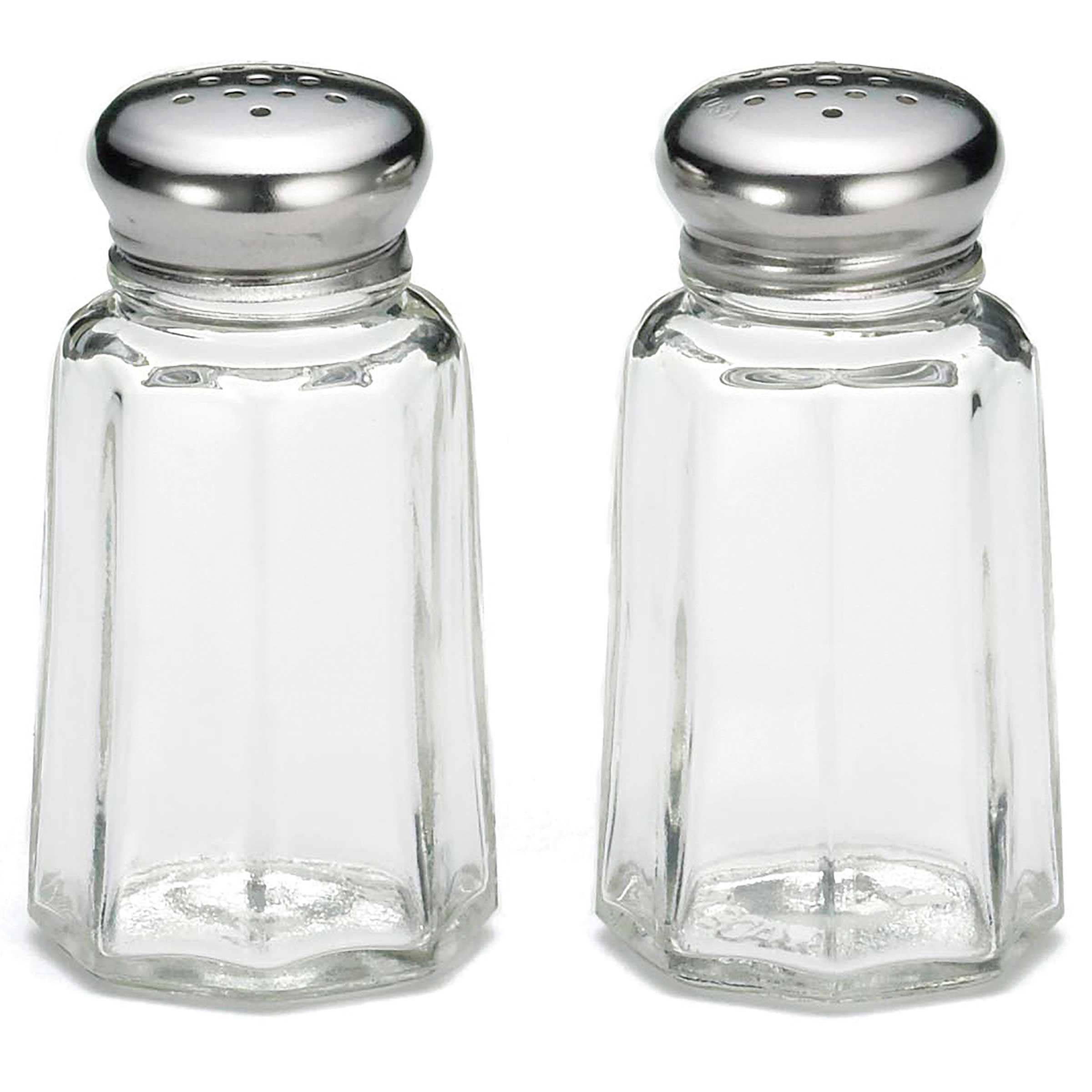 1 Ounce Stainless Steel Paneled Salt & Pepper Shaker -- 24 per case