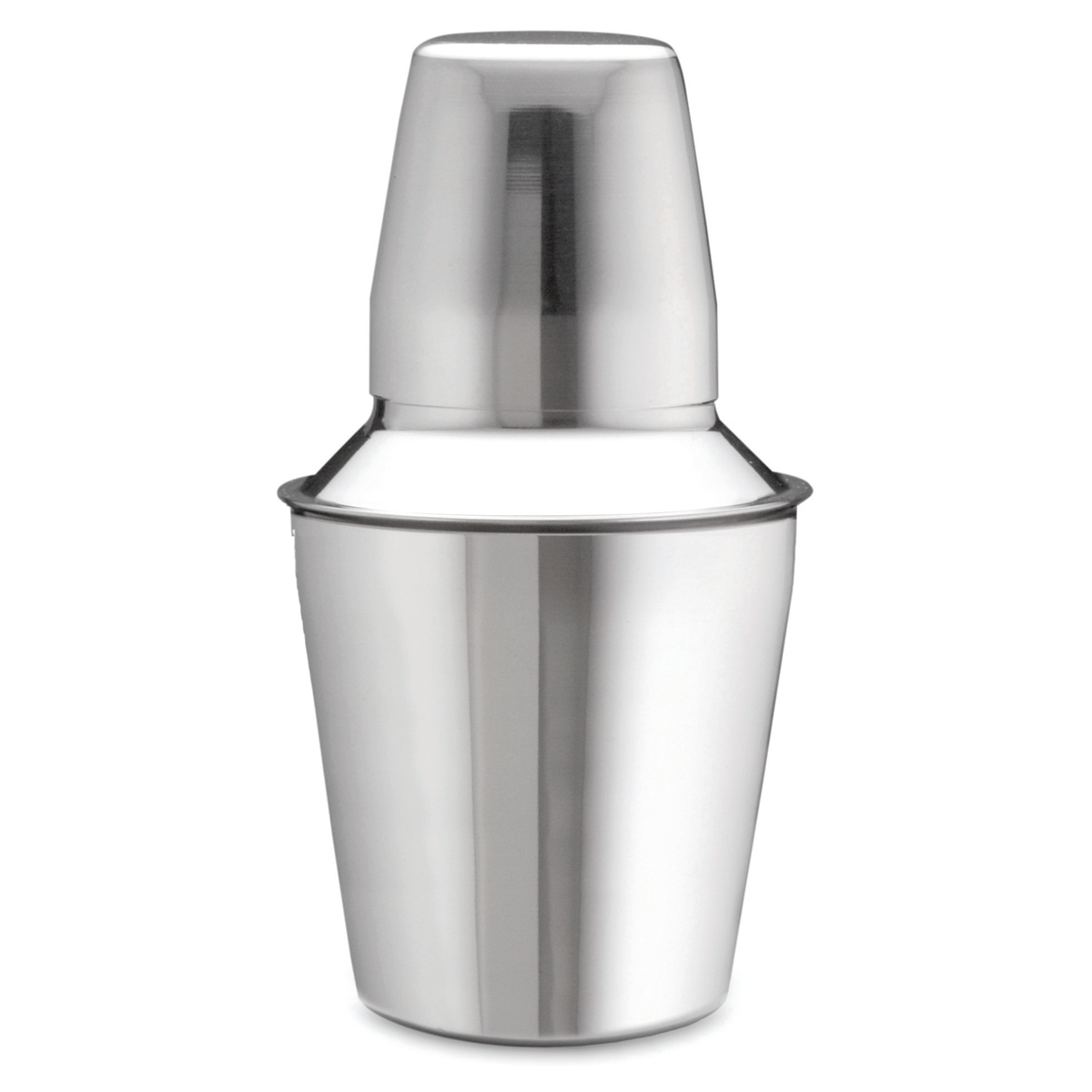 Tablecraft Stainless Steel Bar Shaker 3-piece Set, 8 Ounce -- 6 per case.