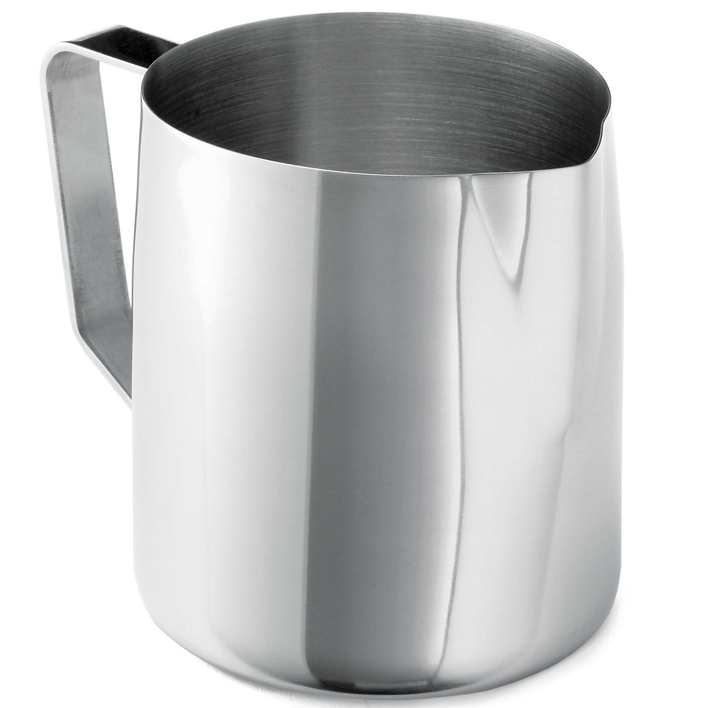 Tablecraft Stainless Steel Mirror Finish Frothing Cup, 14 Ounce