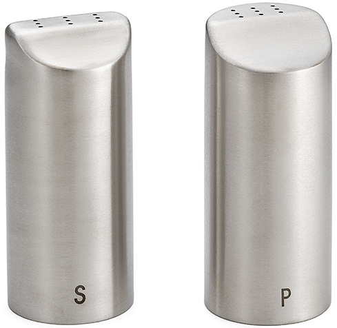 Tablecraft Stainless Steel Marina Salt and Pepper Shaker Set, 2 Ounce -- 6 per case
