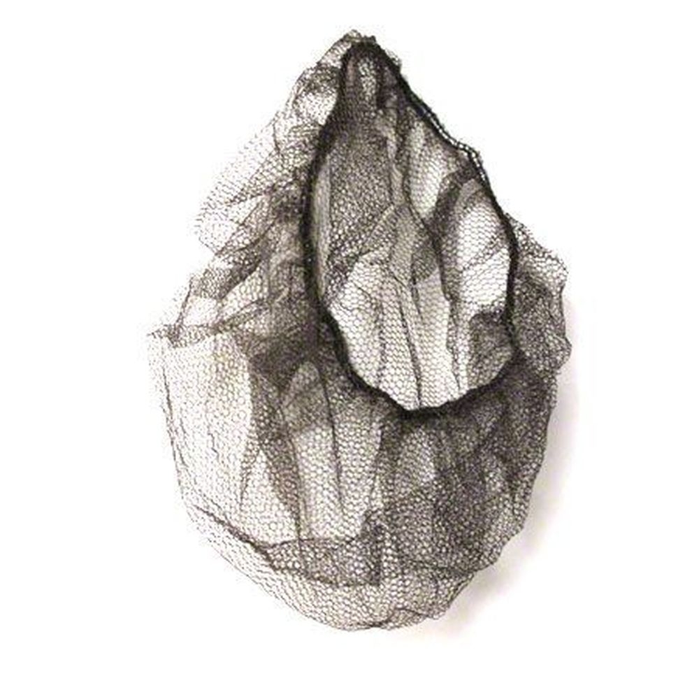 Impact Black Nylon Mesh Hairnet, 21 inch -- 1000 per case