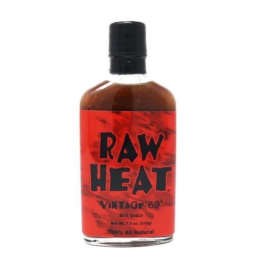 Spicin Foods Raw Heat Vintage Hot Sauce, 45 Ounce Bottle