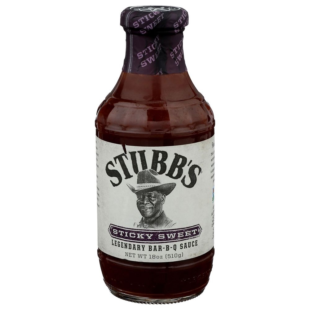 Stubbs Sticky Sweet BBQ Sauce, 18 Ounce -- 6 per case