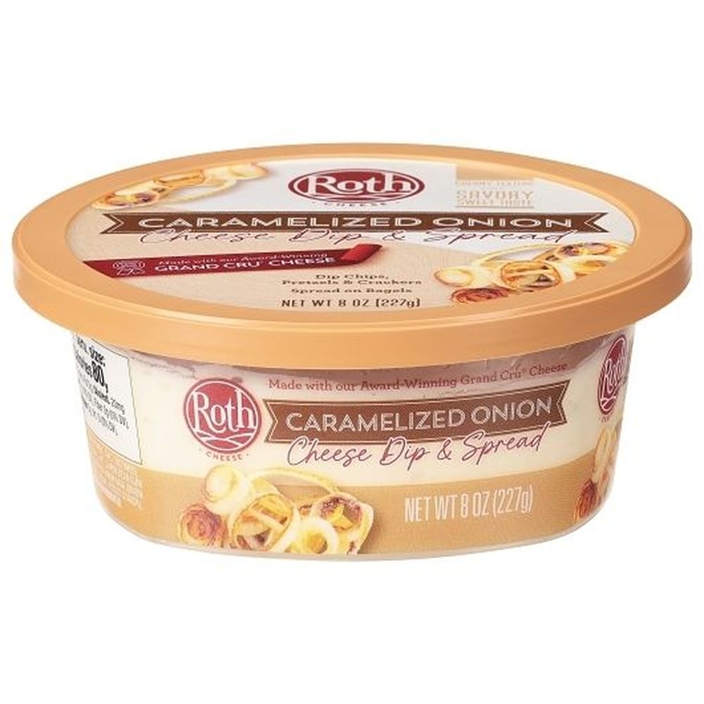 Roth Caramelized Onion Dip and Spread, 8 Ounce - 12 per case