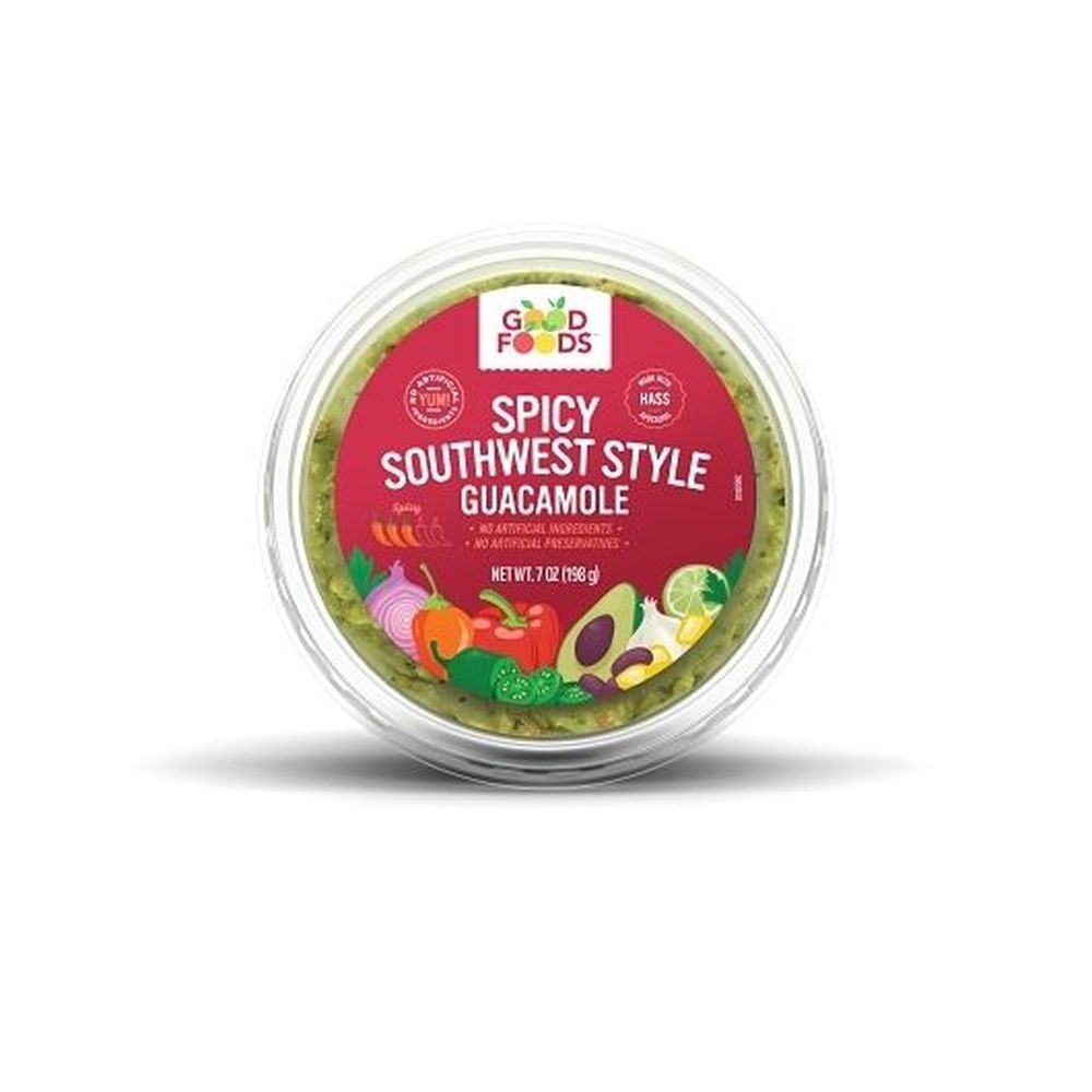 Good Foods Spicy Southwest Guacamole, 7 Ounce - 8 per case