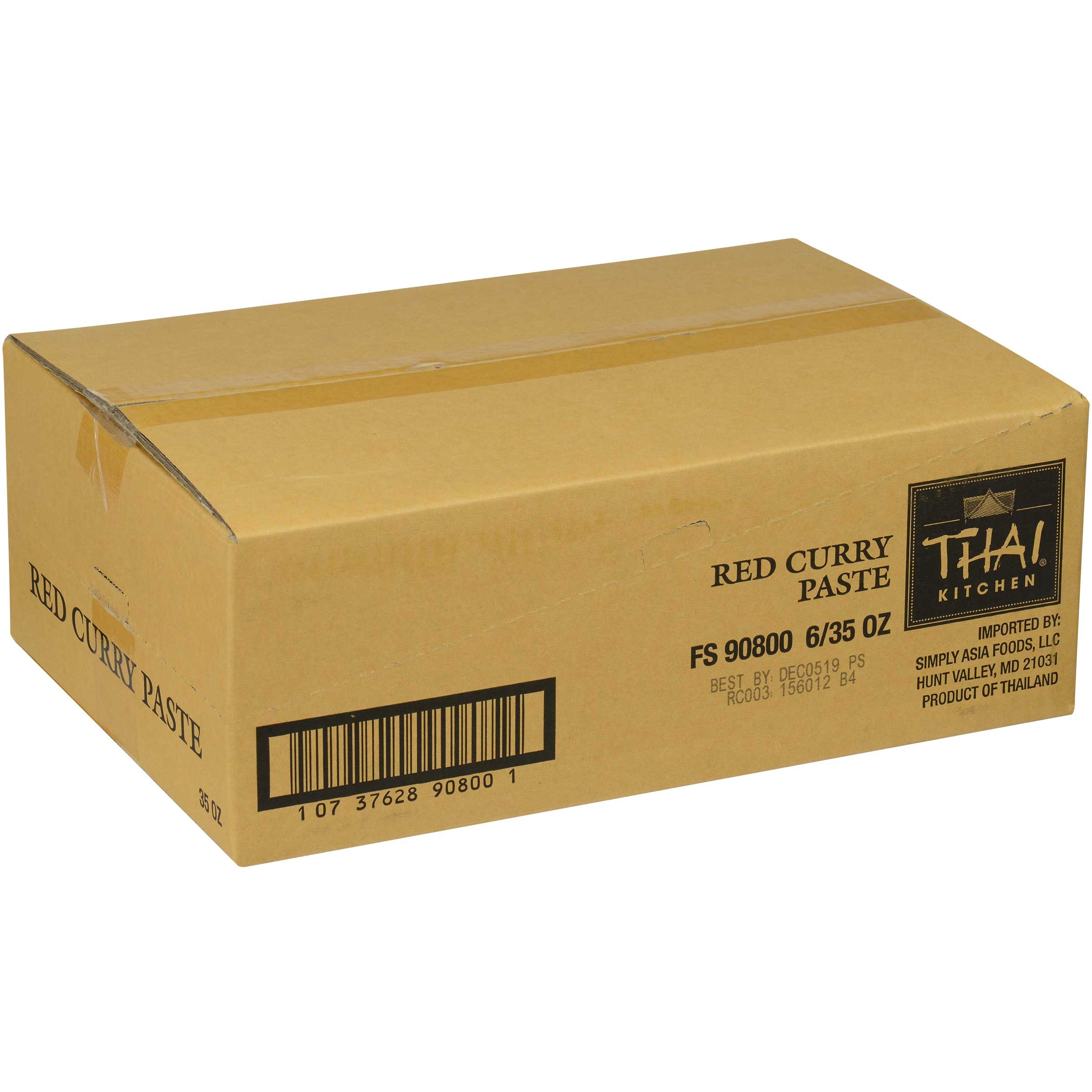 Thai Kitchen Red Curry Paste, 35 oz. tube -- 6 per case