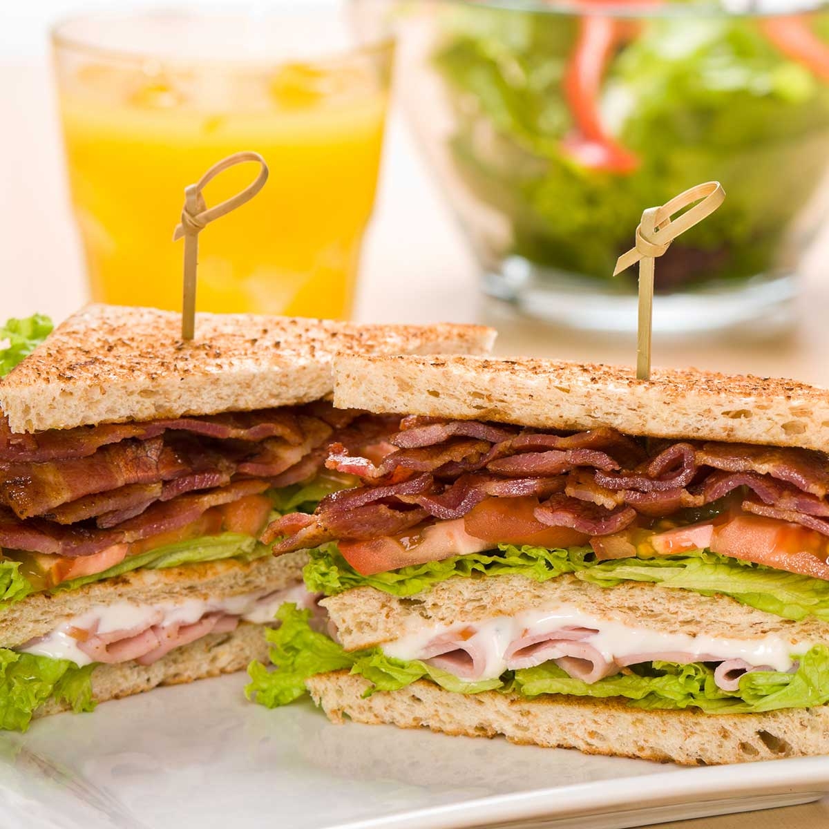 Handgards Disposable Wood Bamboo Knot Pick, 7 inch -- 1000 per case.