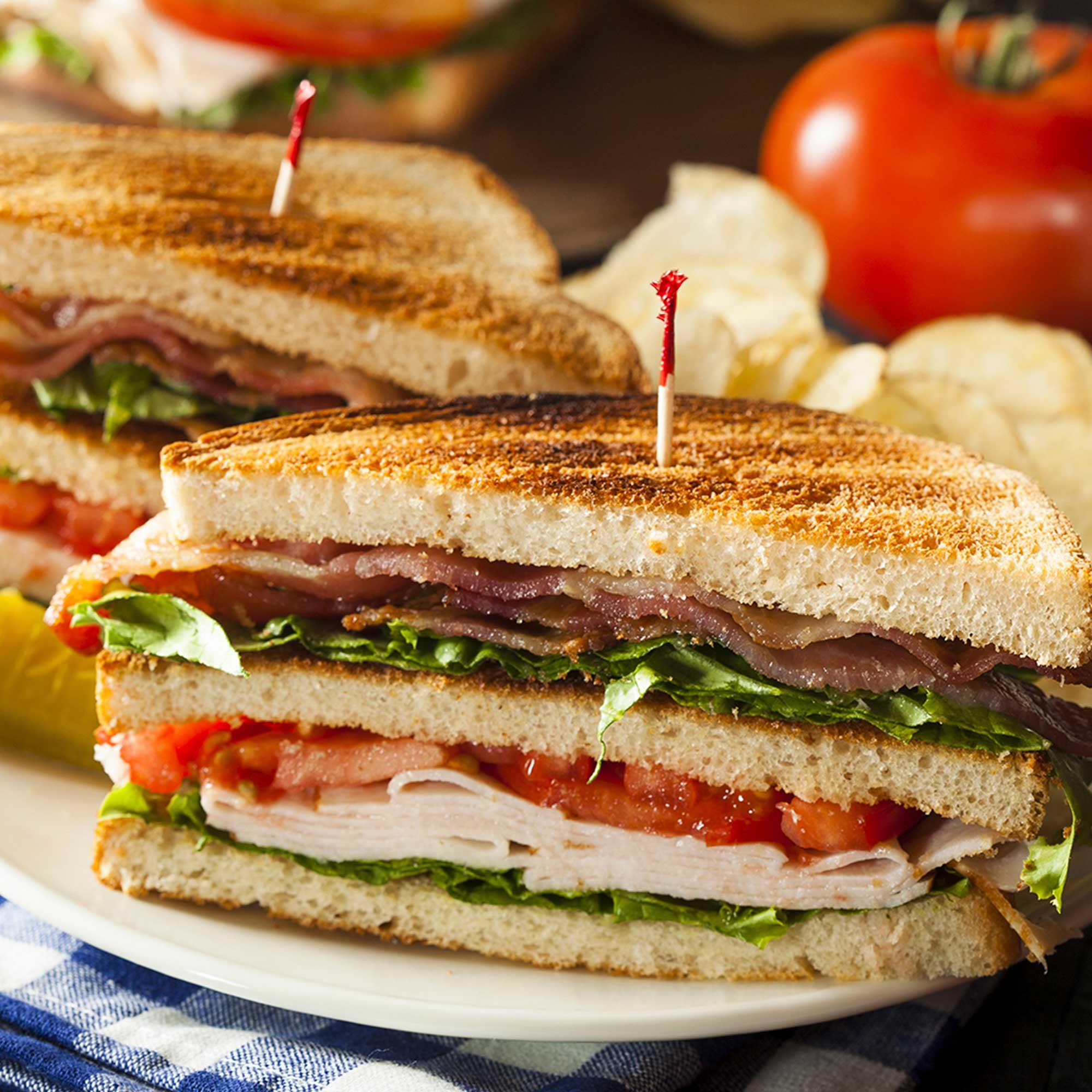 Handgards Disposable Wood Frill Pick, 4 inch -- 10000 per case.