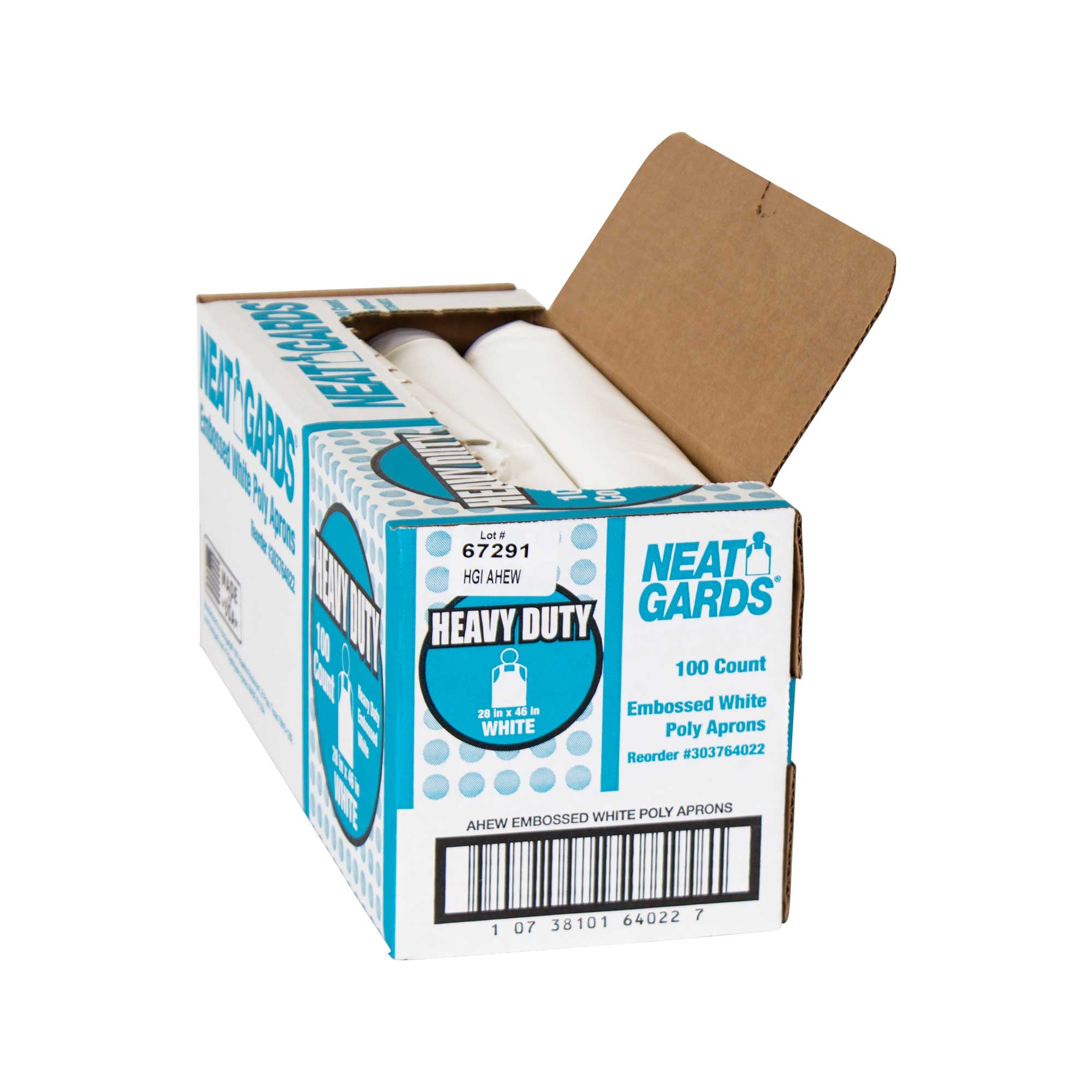 Apron (NeatGards® Industrial/Commercial Poly Aprons) --- 100 Count