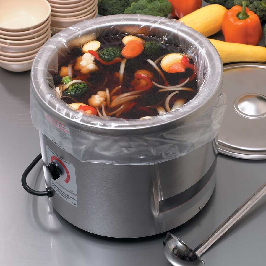 PanHandlers Clear Half 24 X 17 Inches Steam Pan Liners, 250 Count --- 1 Roll