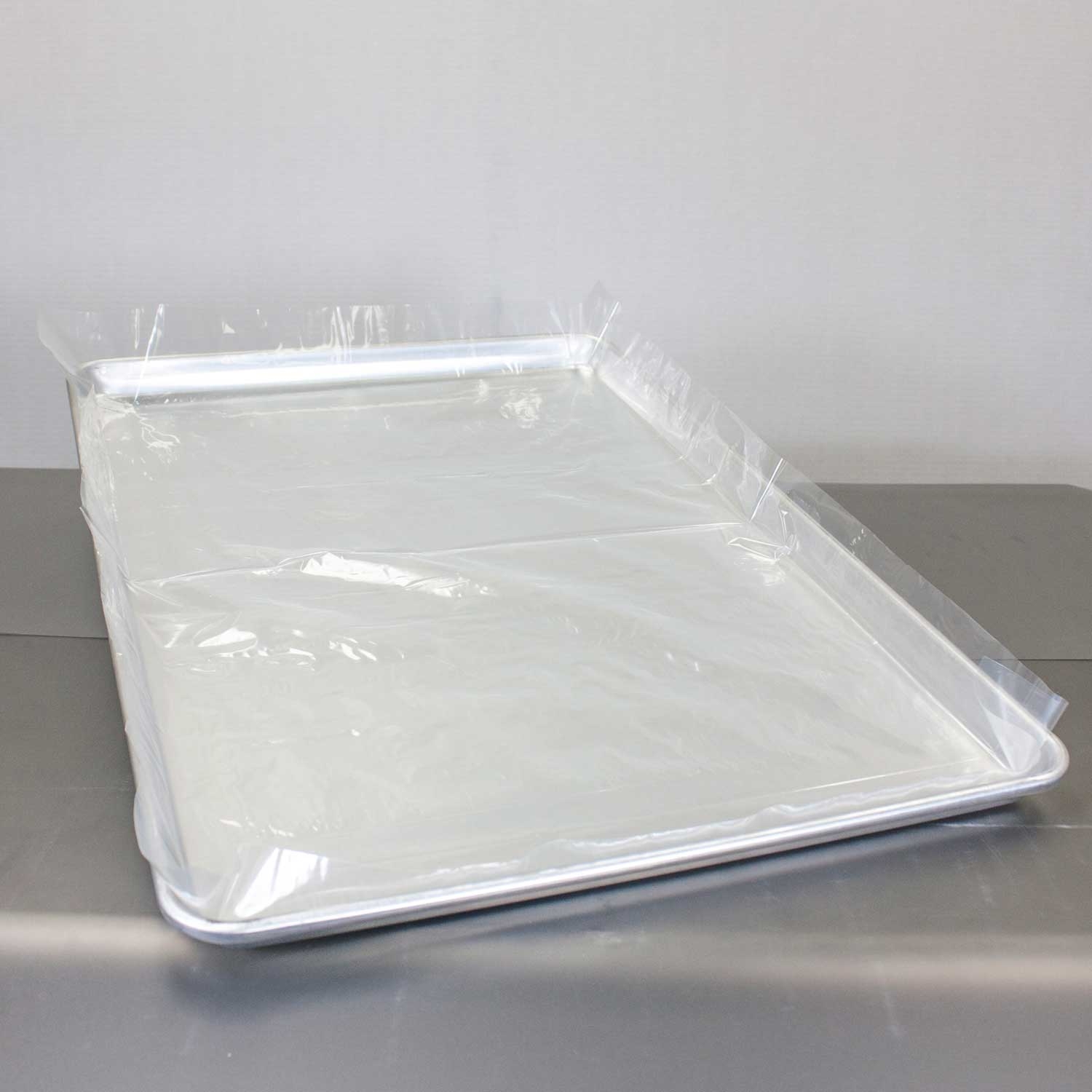 PanHandlers Clear Nylon Ovenable Pan Liner, 20.5 x 28.5 inch -- 100 per case.