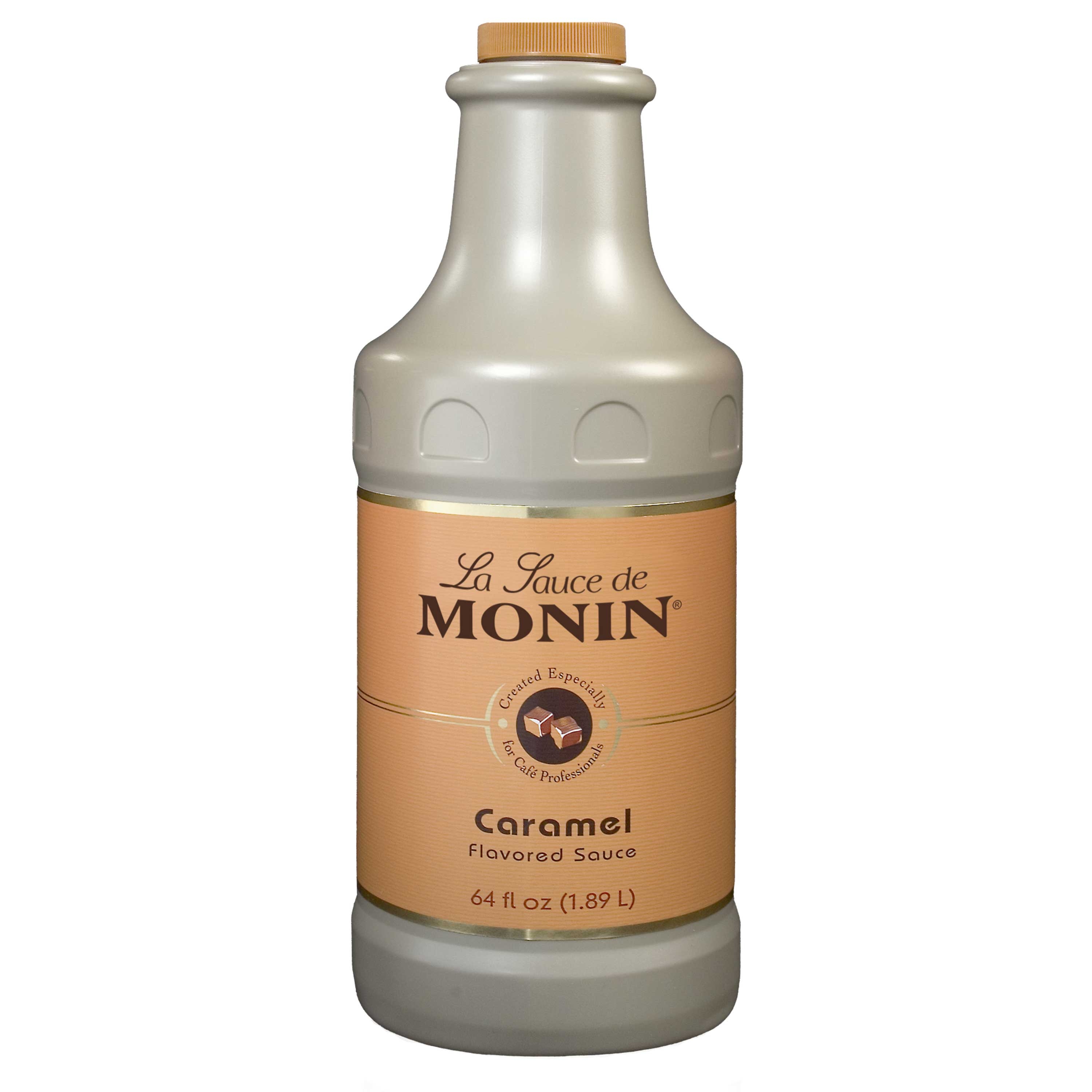 Monin Caramel Sauce, 64 Ounce -- 4 per case.