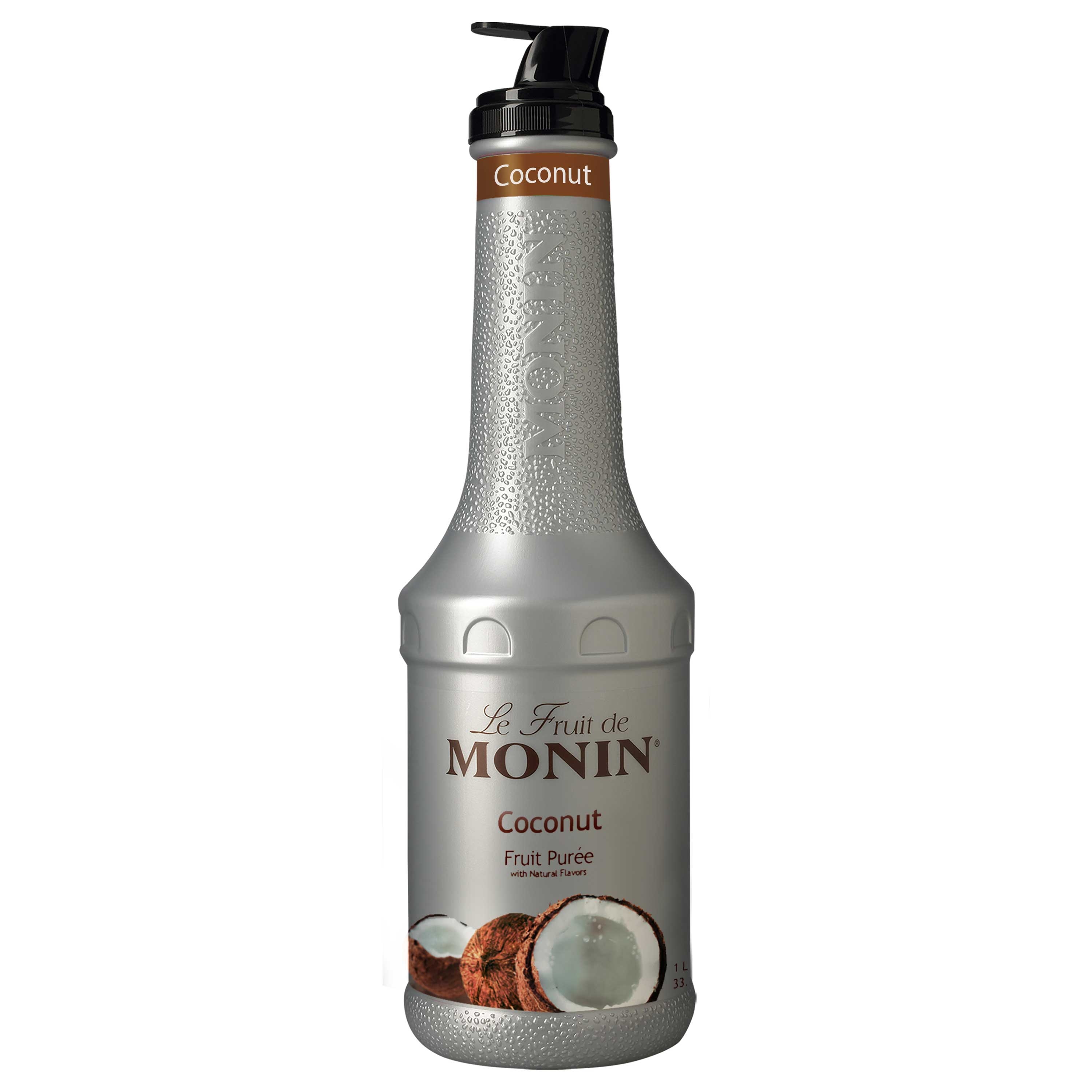 Monin Coconut Fruit Puree, 1 Liter -- 4 per case.