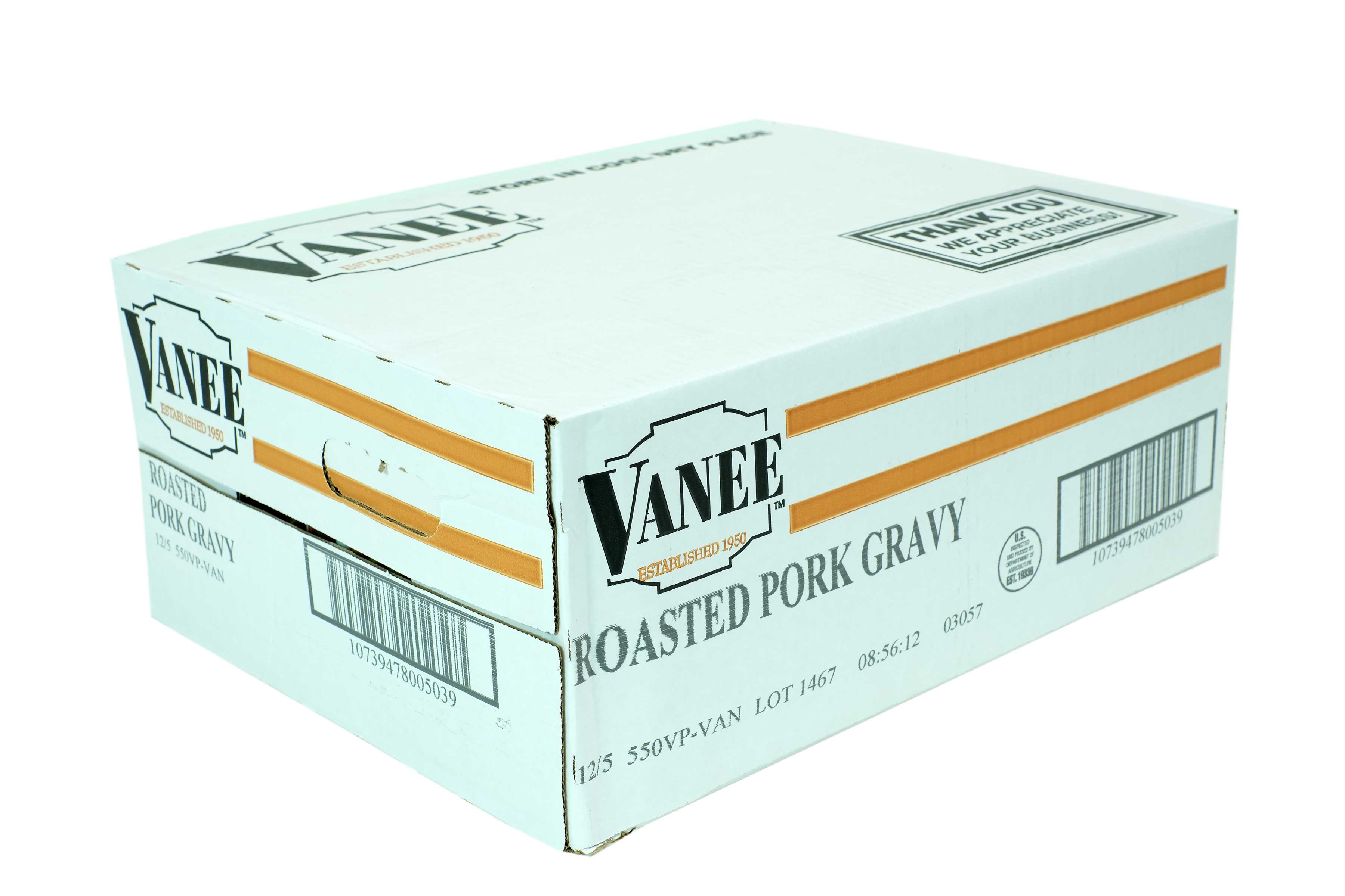 Vanee Roasted Pork Gravy, 50 Ounce -- 12 Case