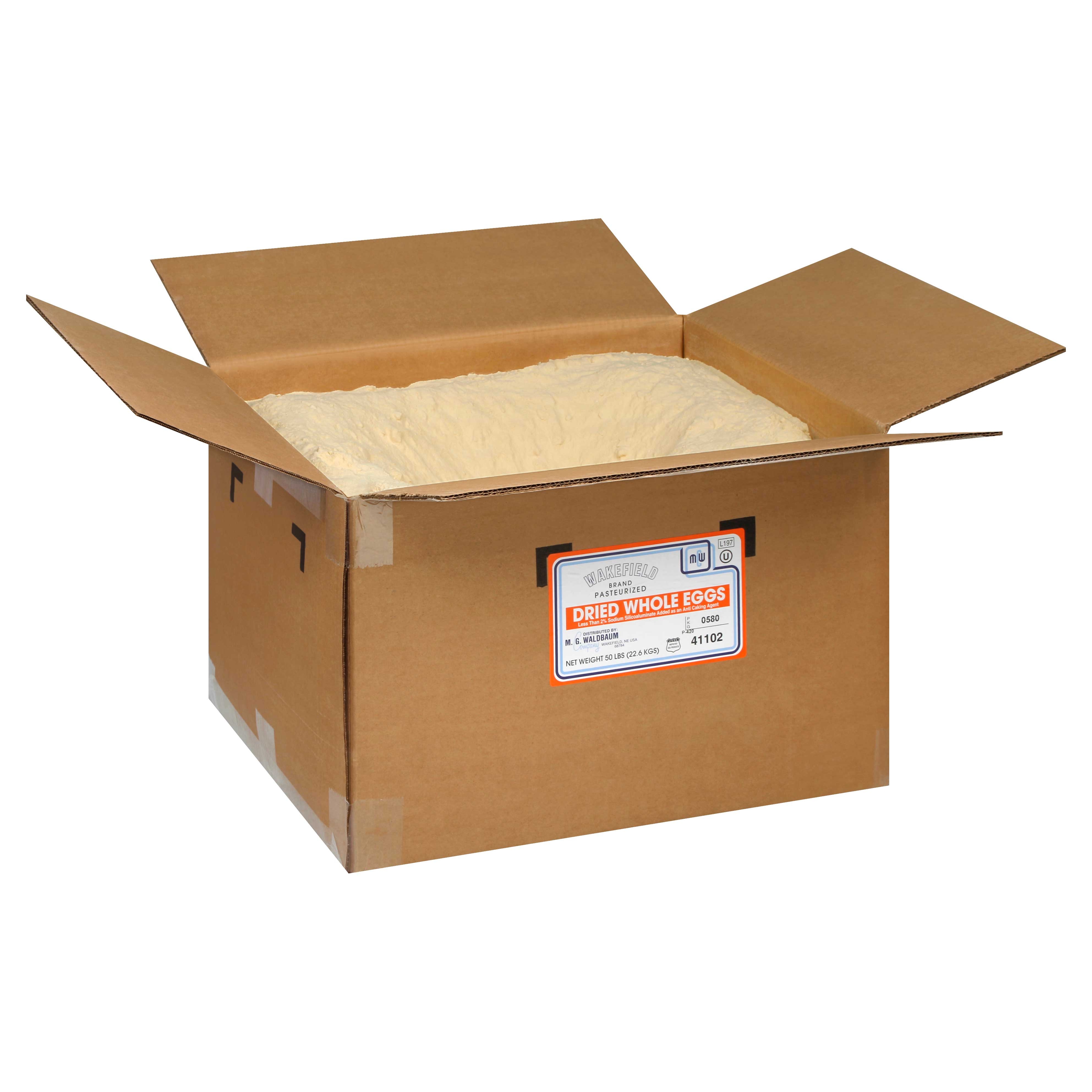 Michael Foods Dried Wakefield Whole Egg, 50 Pound.