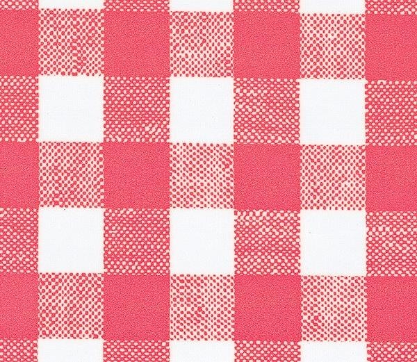 Marko Classic Series Gavin Check Red Table Cover Roll