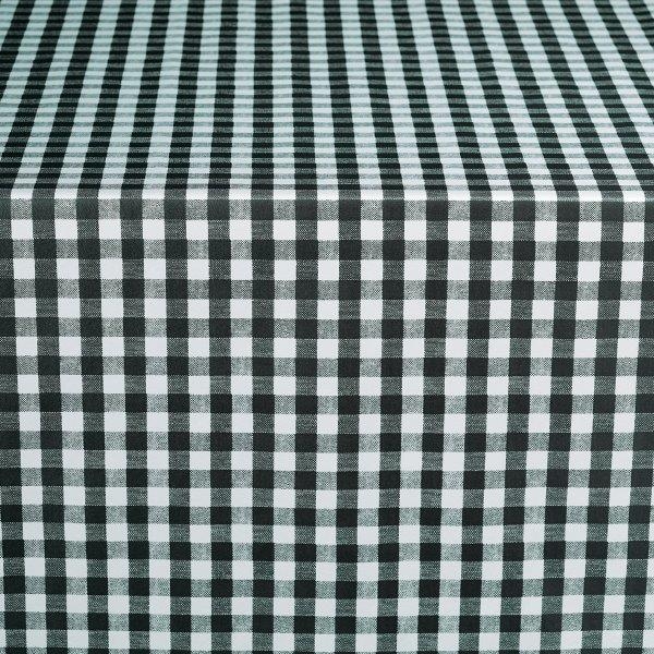 Marko Classic Series Gavin Check Black Table Cover Roll