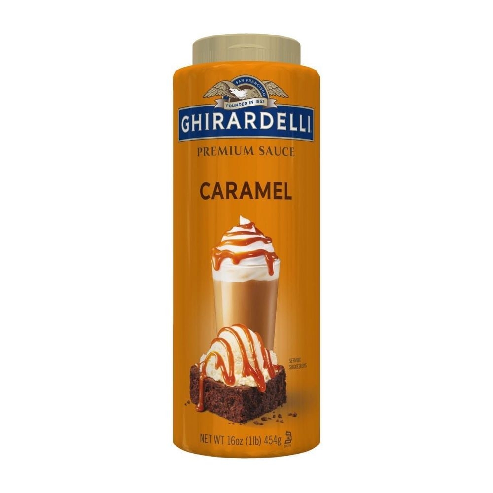 Ghirardelli Premium Caramel Sauce, 16 Ounce -- 6 per case