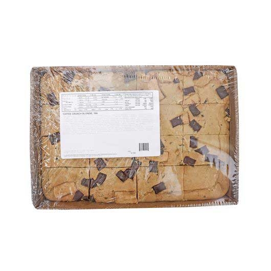 Sweet Street 16 Slice Blondie Toffee Crunch Dessert Bar, 3.125 Pound -- 4 per case